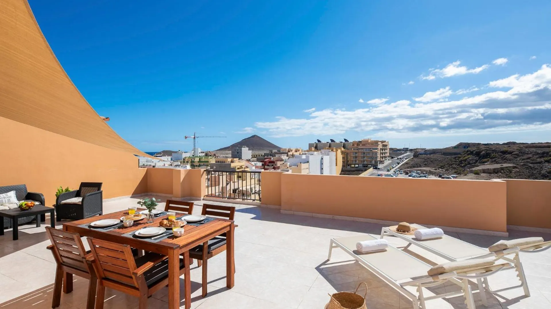 شقة Medano4You Alex Sunset Lounge Penthouse El Médano
